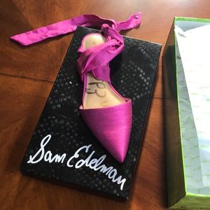 Sam Edelman pink flats